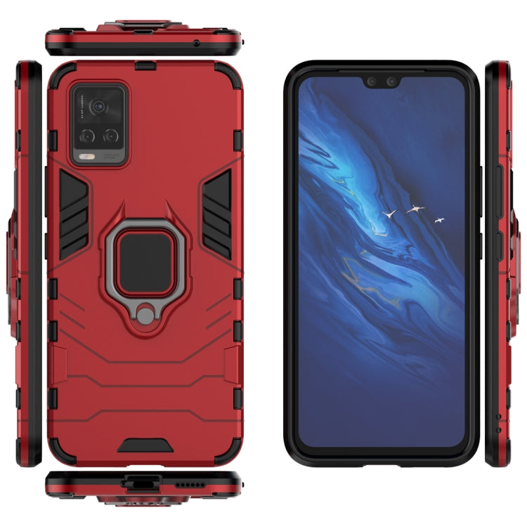 For Vivo S7 5G PC + TPU Anti-fall Protective Case with Ring Holder