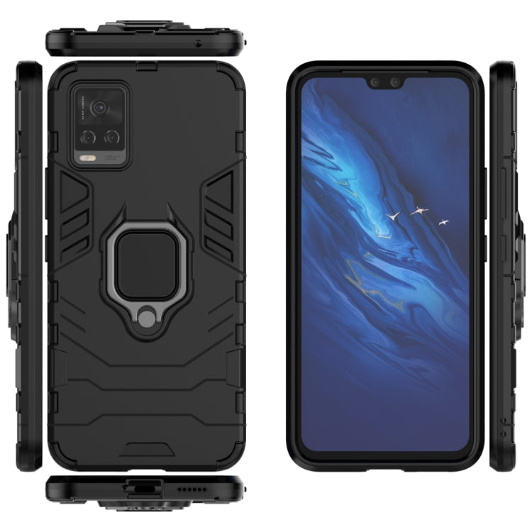 For Vivo S7 5G PC + TPU Anti-fall Protective Case with Ring Holder