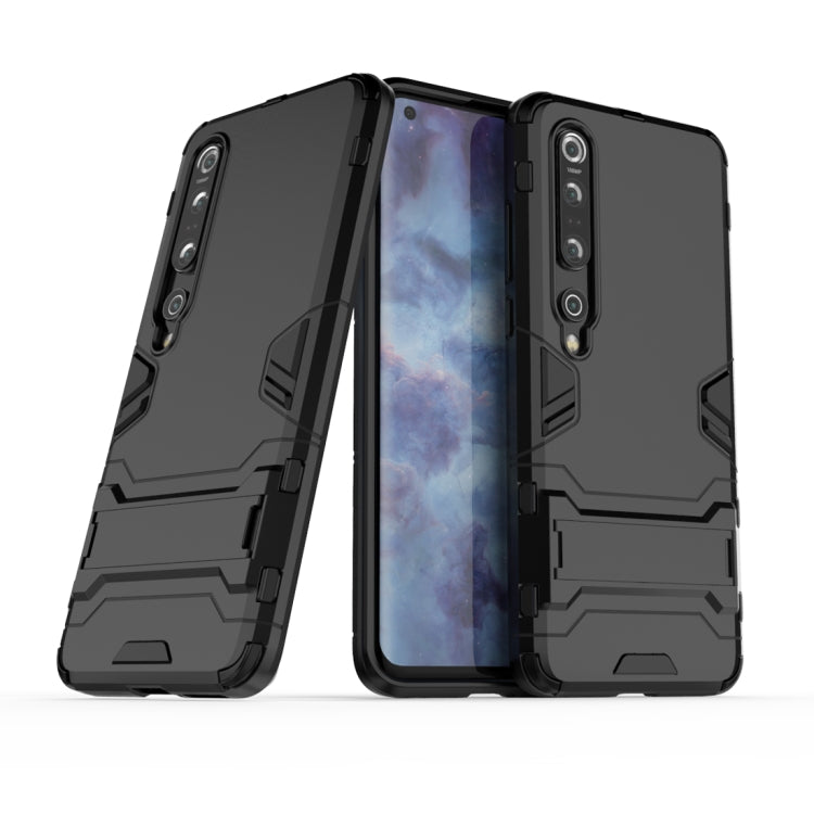 For Xiaomi Mi 10 Pro 5G PC + TPU Anti-fall Protective Case with Invisible Holder