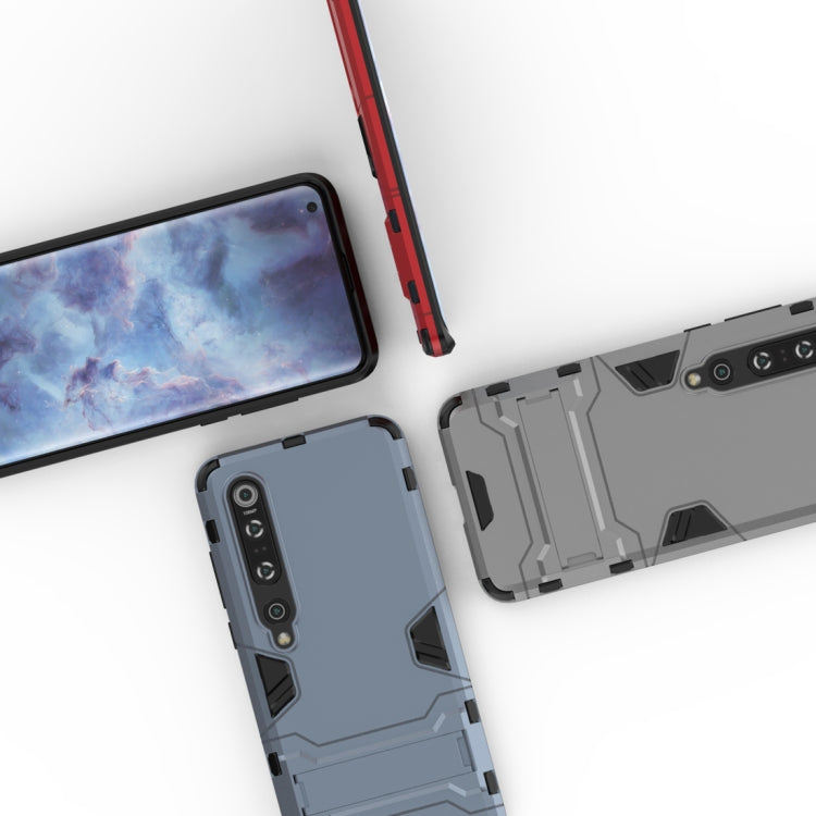 For Xiaomi Mi 10 Pro 5G PC + TPU Anti-fall Protective Case with Invisible Holder