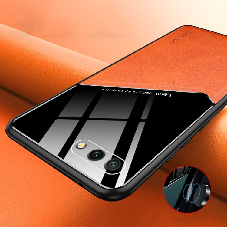 For Huawei Honor 10 All-inclusive Leather + Organic Glass Protective Case with Metal Iron Sheet