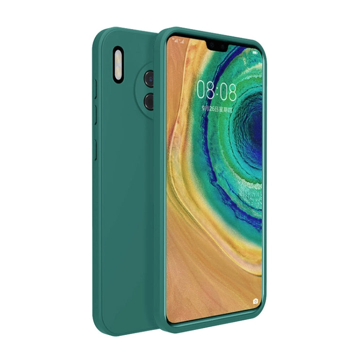 For Huawei Mate 30 Magic Cube Liquid Silicone Shockproof Full Coverage Protective Case