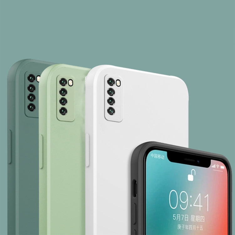 For Huawei Nova 7 Pro Magic Cube Liquid Silicone Shockproof Full Coverage Protective Case