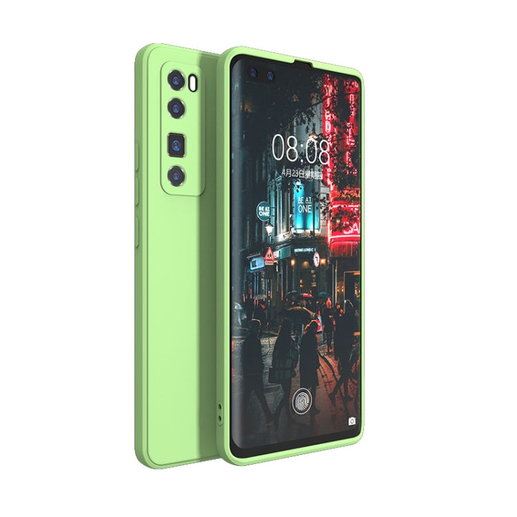 For Huawei Nova 7 Pro Magic Cube Liquid Silicone Shockproof Full Coverage Protective Case