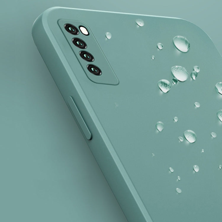 For Huawei Nova 7 Pro Magic Cube Liquid Silicone Shockproof Full Coverage Protective Case