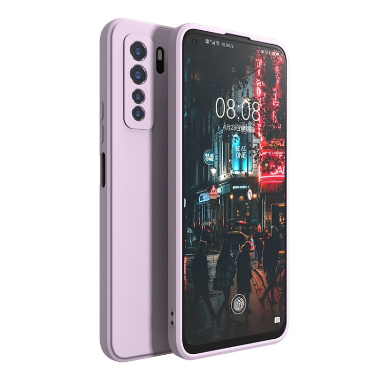 For Huawei Nova 7 SE Magic Cube Liquid Silicone Shockproof Full Coverage Protective Case