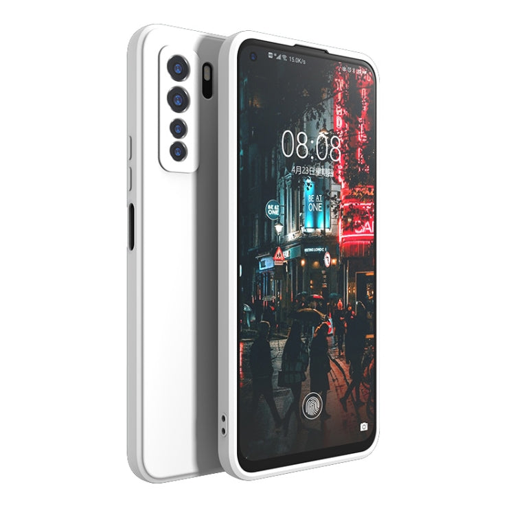 For Huawei Nova 7 SE Magic Cube Liquid Silicone Shockproof Full Coverage Protective Case