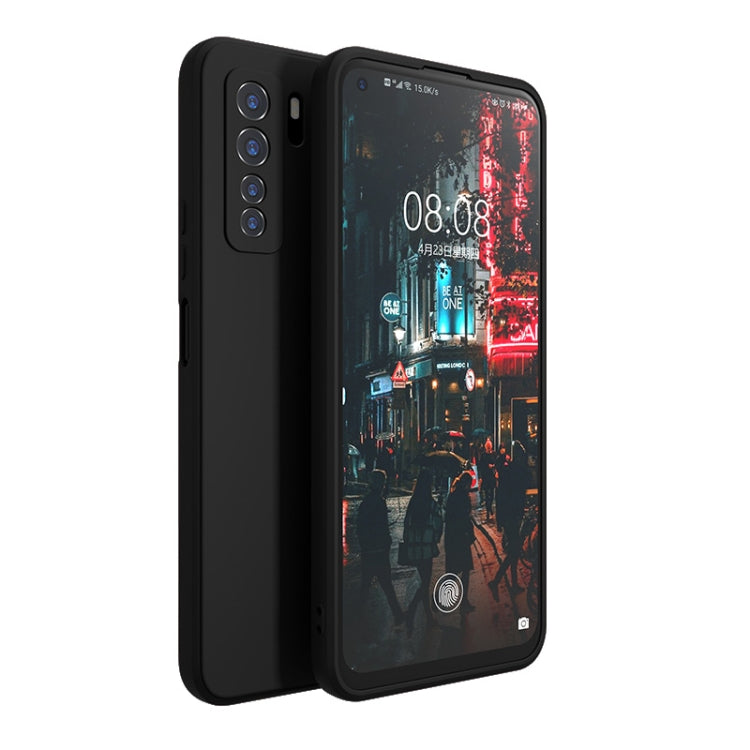 For Huawei Nova 7 SE Magic Cube Liquid Silicone Shockproof Full Coverage Protective Case