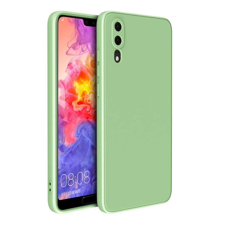 For Huawei P20 Magic Cube Liquid Silicone Shockproof Full Coverage Protective Case