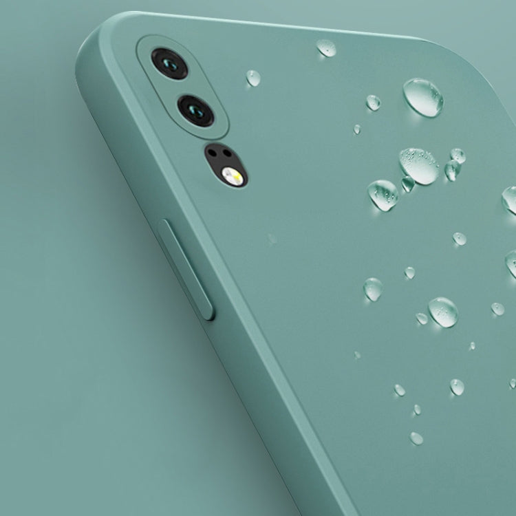 For Huawei P20 Pro Magic Cube Liquid Silicone Shockproof Full Coverage Protective Case