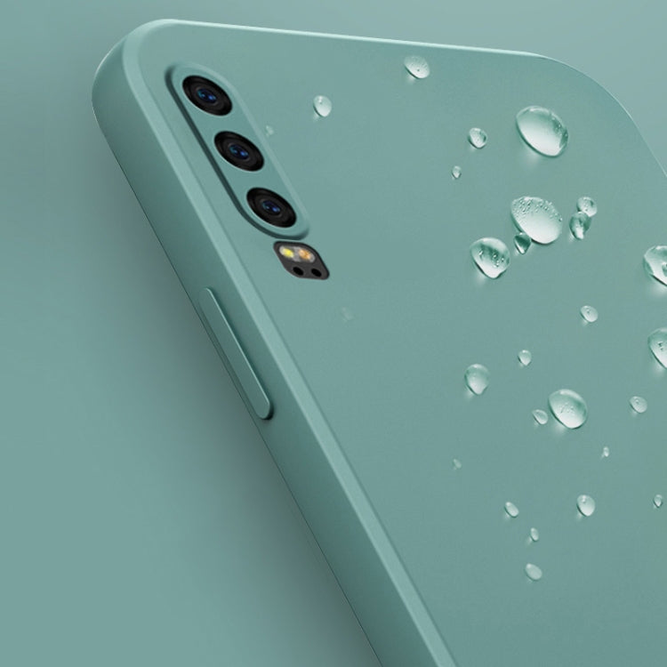 For Huawei P30 Magic Cube Liquid Silicone Shockproof Full Coverage Protective Case