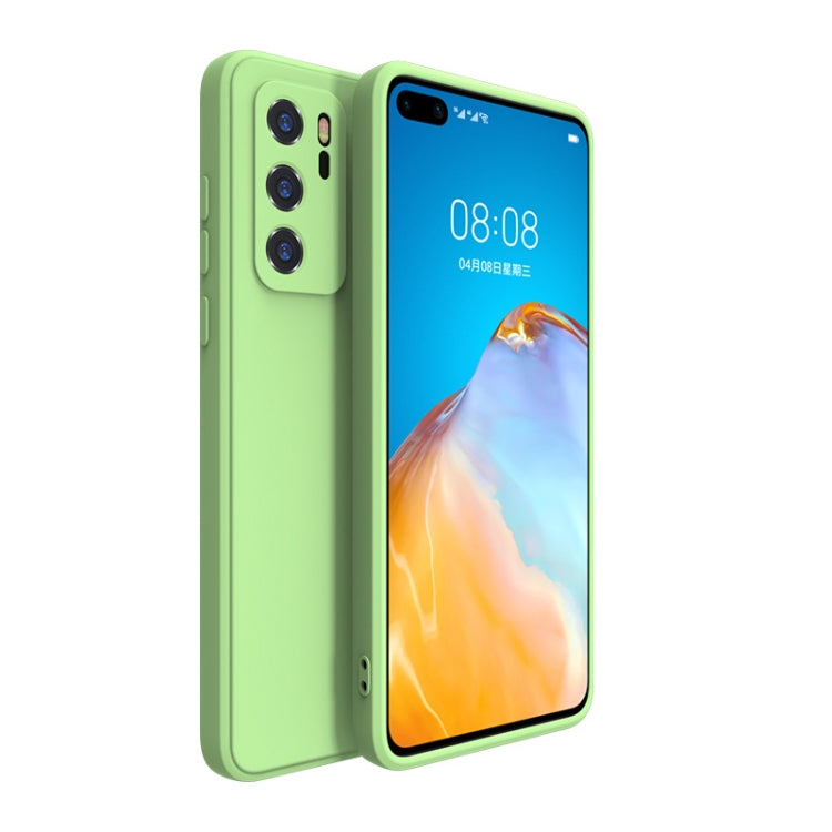 For Huawei P40 Magic Cube Liquid Silicone Shockproof Full Coverage Protective Case