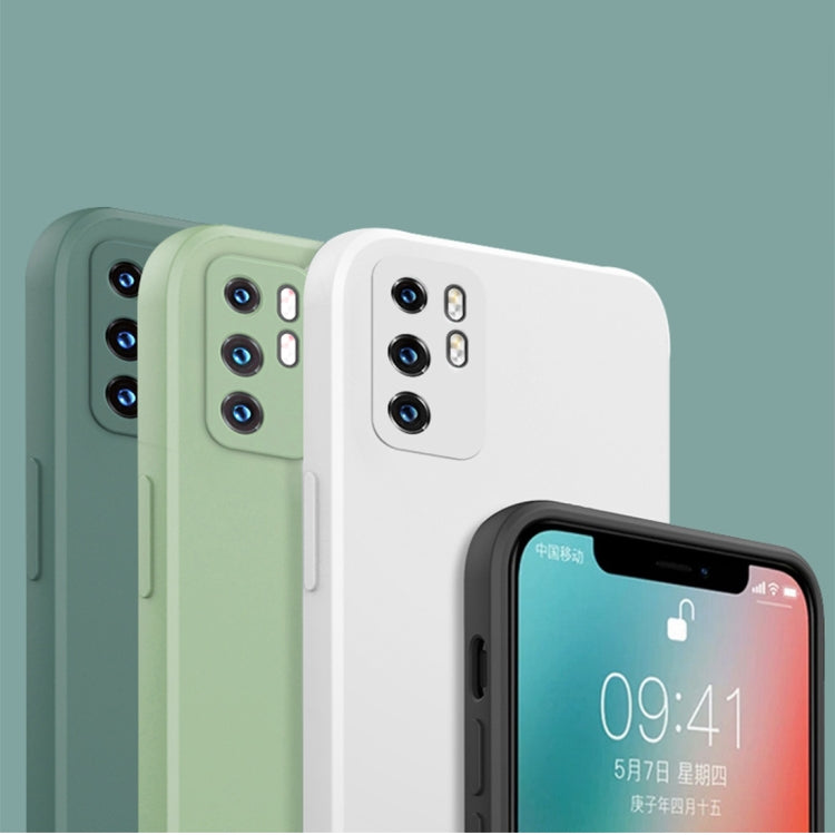 For Huawei P40 Magic Cube Liquid Silicone Shockproof Full Coverage Protective Case