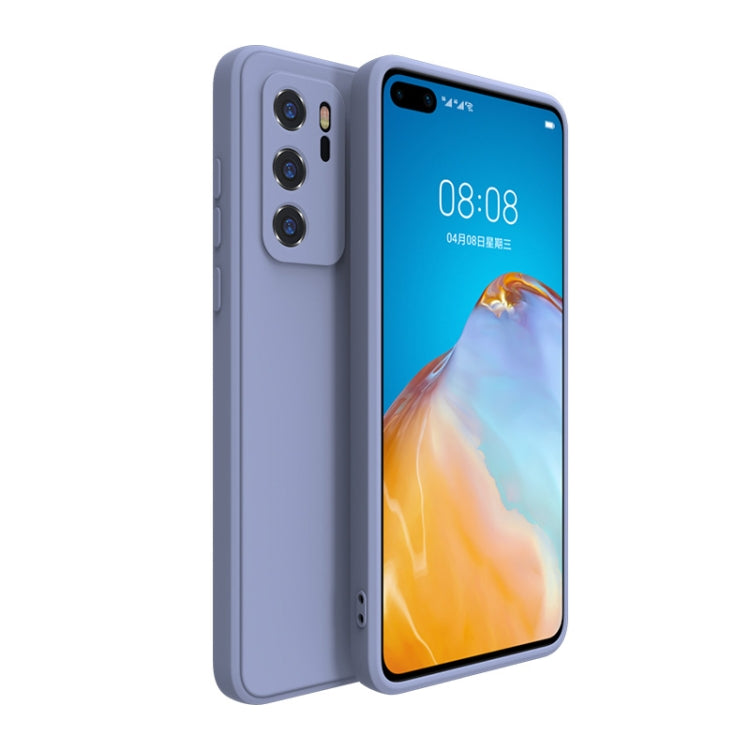 For Huawei P40 Magic Cube Liquid Silicone Shockproof Full Coverage Protective Case