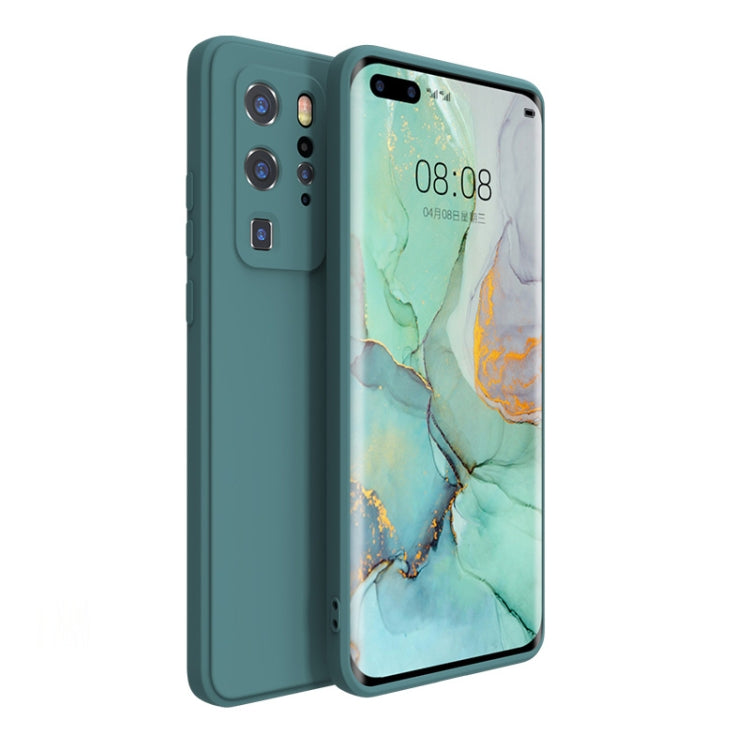 For Huawei P40 Pro Magic Cube Liquid Silicone Shockproof Full Coverage Protective Case