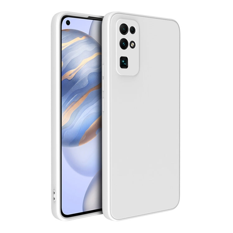 For Huawei Honor 30 Magic Cube Liquid Silicone Shockproof Full Coverage Protective Case