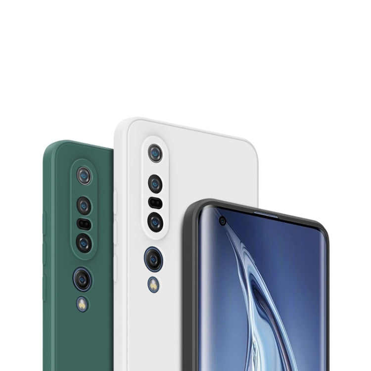 For Xiaomi Mi 10 Magic Cube Liquid Silicone Shockproof Full Coverage Protective Case