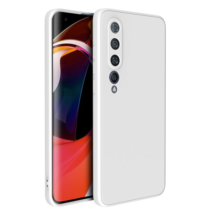 For Xiaomi Mi 10 Magic Cube Liquid Silicone Shockproof Full Coverage Protective Case