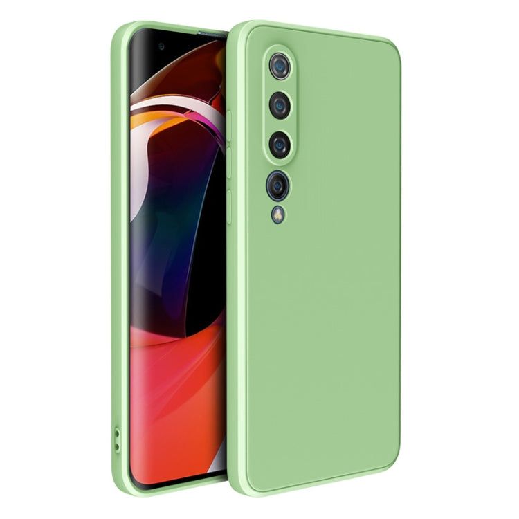 For Xiaomi Mi 10 Magic Cube Liquid Silicone Shockproof Full Coverage Protective Case