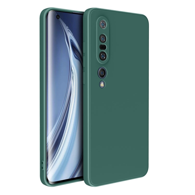 For Xiaomi Mi 10 Pro Magic Cube Liquid Silicone Shockproof Full Coverage Protective Case