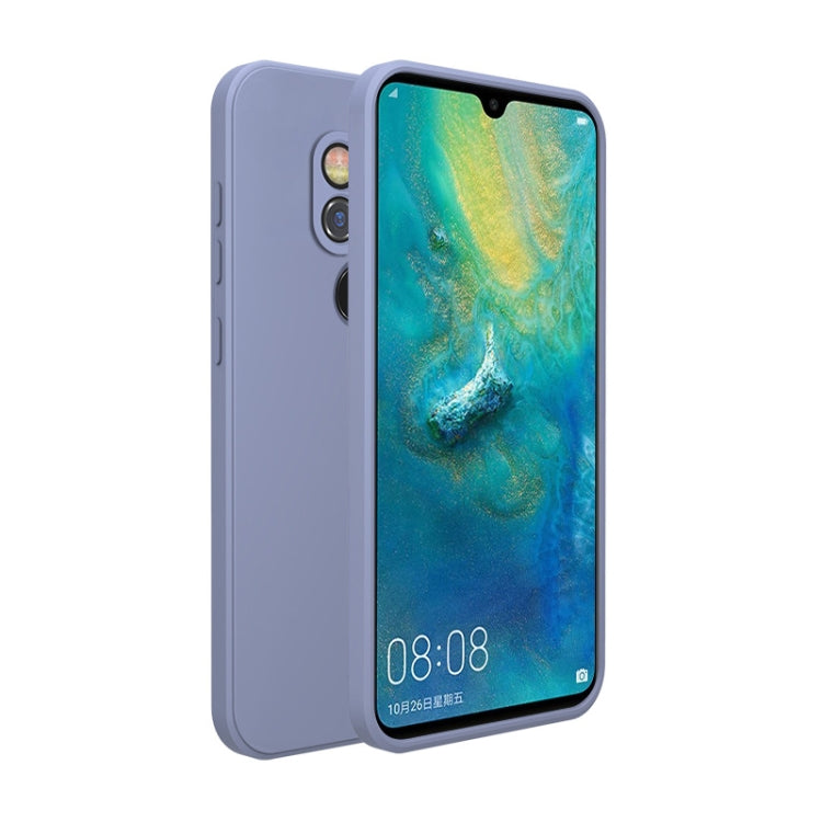 For Huawei Mate 20 Magic Cube Liquid Silicone Shockproof Full Coverage Protective Case