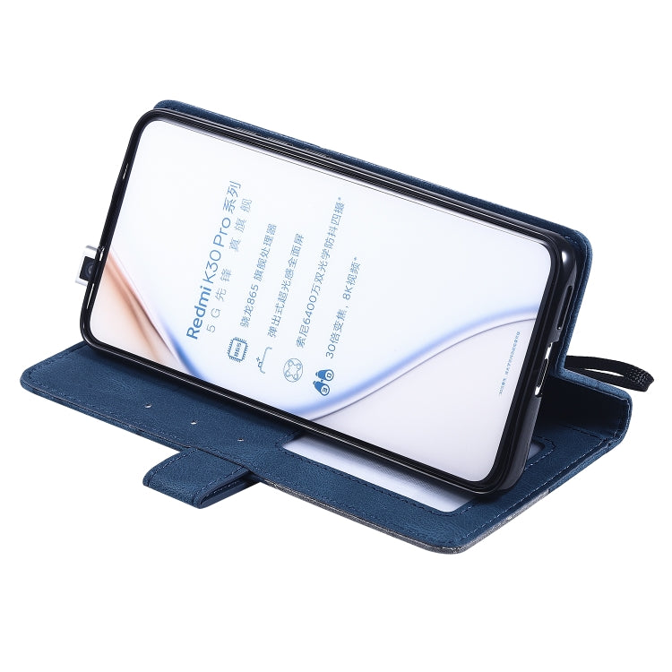 For Xiaomi Redmi K30 Pro Skin Feel Splicing Horizontal Flip Leather Case with Holder & Card Slots & Wallet & Photo Frame