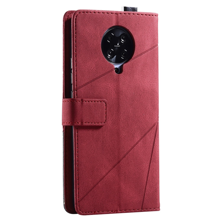 For Xiaomi Redmi K30 Pro Skin Feel Splicing Horizontal Flip Leather Case with Holder & Card Slots & Wallet & Photo Frame