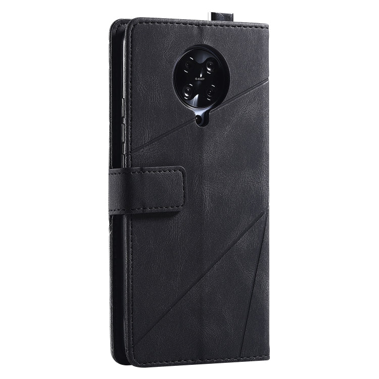 For Xiaomi Redmi K30 Pro Skin Feel Splicing Horizontal Flip Leather Case with Holder & Card Slots & Wallet & Photo Frame