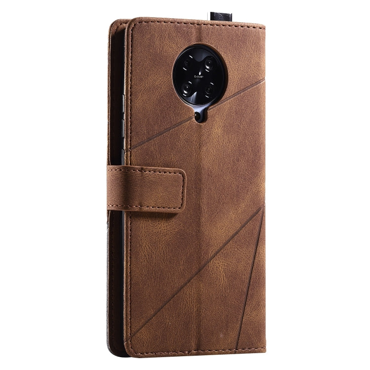 For Xiaomi Redmi K30 Pro Skin Feel Splicing Horizontal Flip Leather Case with Holder & Card Slots & Wallet & Photo Frame