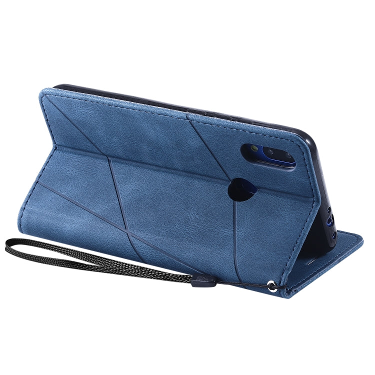 For Xiaomi Redmi Note 7 / Note 7 Pro Skin Feel Splicing Horizontal Flip Leather Case with Holder & Card Slots & Wallet & Photo Frame
