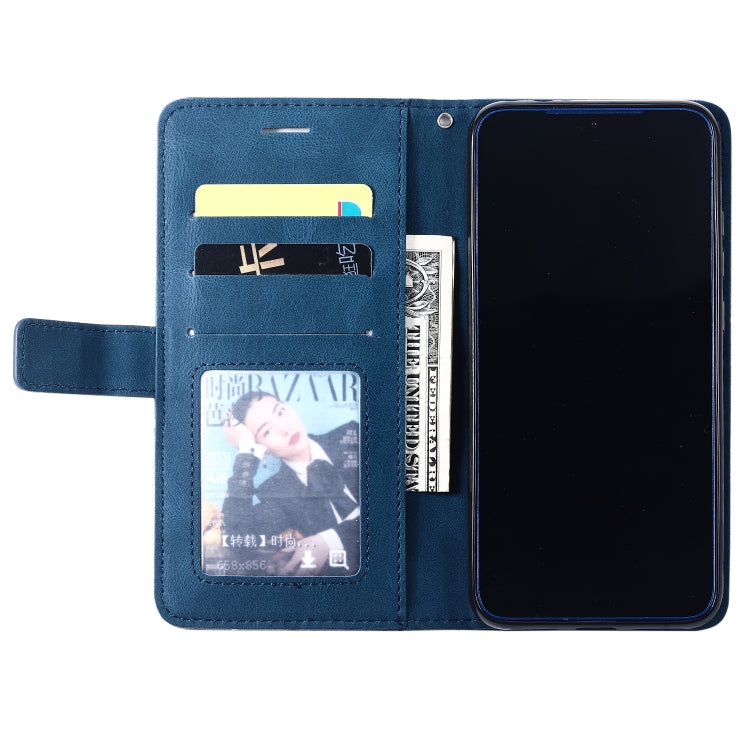 For Xiaomi Redmi Note 7 / Note 7 Pro Skin Feel Splicing Horizontal Flip Leather Case with Holder & Card Slots & Wallet & Photo Frame