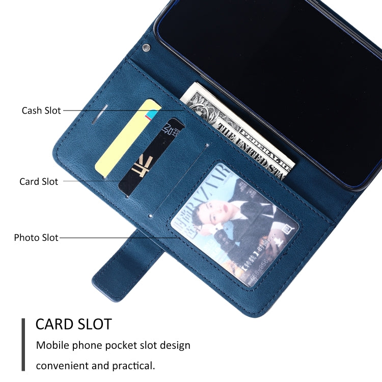 For Xiaomi Redmi Note 7 / Note 7 Pro Skin Feel Splicing Horizontal Flip Leather Case with Holder & Card Slots & Wallet & Photo Frame