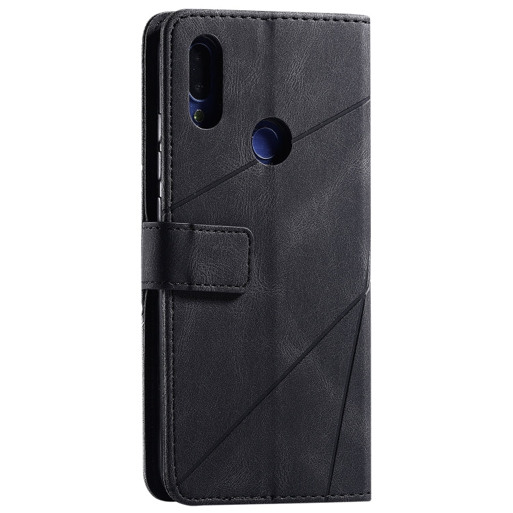 For Xiaomi Redmi Note 7 / Note 7 Pro Skin Feel Splicing Horizontal Flip Leather Case with Holder & Card Slots & Wallet & Photo Frame