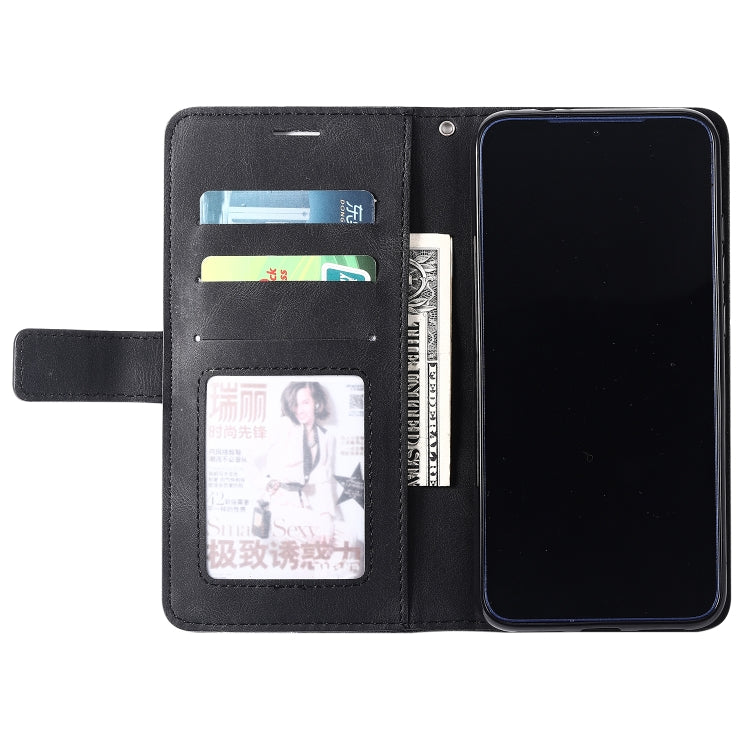 For Xiaomi Redmi Note 7 / Note 7 Pro Skin Feel Splicing Horizontal Flip Leather Case with Holder & Card Slots & Wallet & Photo Frame