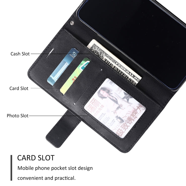 For Xiaomi Redmi Note 7 / Note 7 Pro Skin Feel Splicing Horizontal Flip Leather Case with Holder & Card Slots & Wallet & Photo Frame