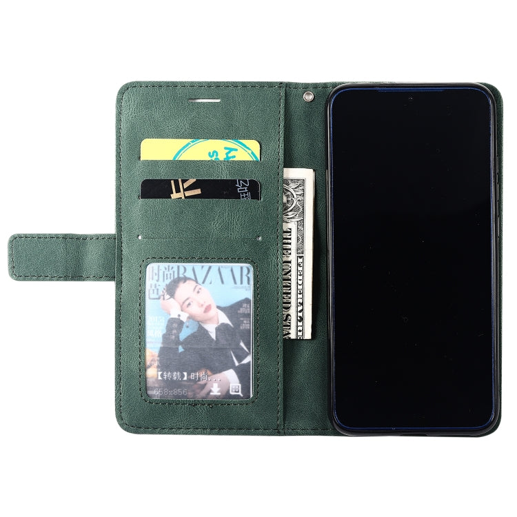 For Xiaomi Redmi Note 7 / Note 7 Pro Skin Feel Splicing Horizontal Flip Leather Case with Holder & Card Slots & Wallet & Photo Frame