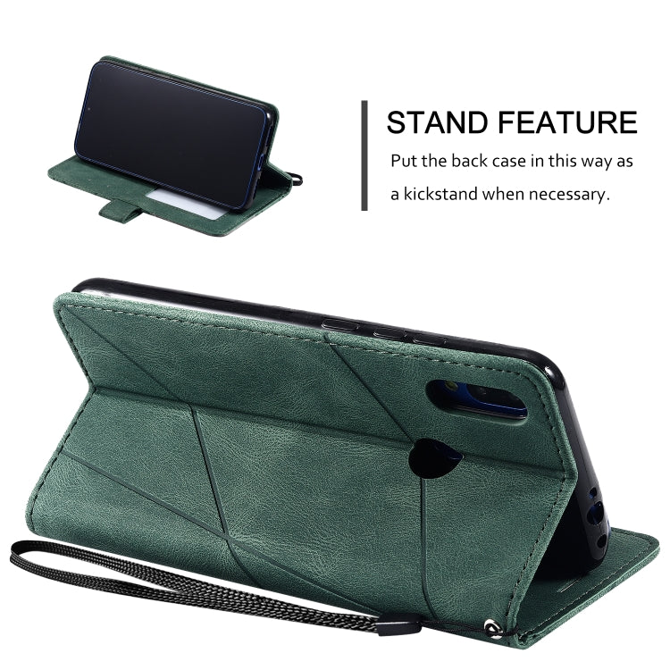 For Xiaomi Redmi Note 7 / Note 7 Pro Skin Feel Splicing Horizontal Flip Leather Case with Holder & Card Slots & Wallet & Photo Frame