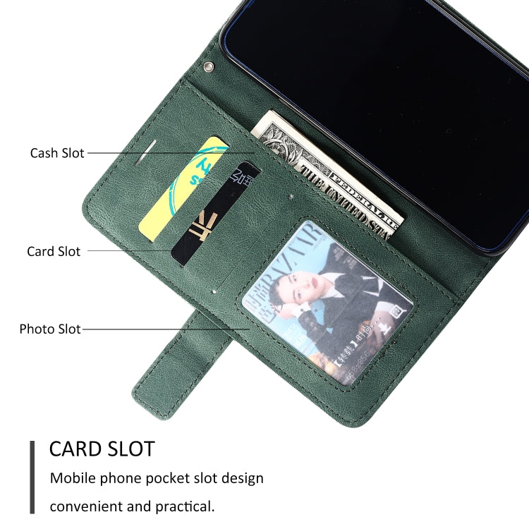 For Xiaomi Redmi Note 7 / Note 7 Pro Skin Feel Splicing Horizontal Flip Leather Case with Holder & Card Slots & Wallet & Photo Frame