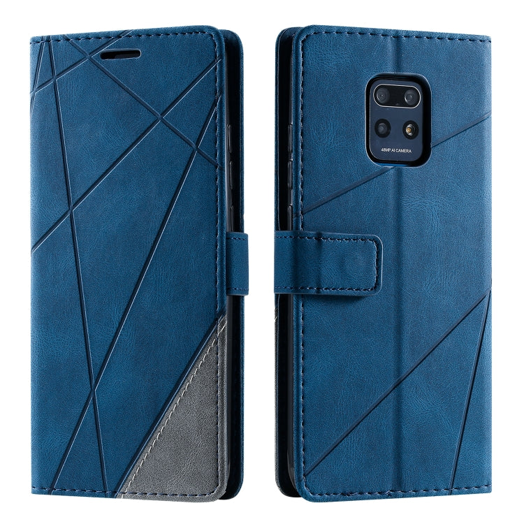 For Xiaomi Redmi 10X Pro 5G / 10X 5G Skin Feel Splicing Horizontal Flip Leather Case with Holder & Card Slots & Wallet & Photo Frame