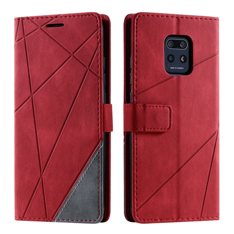For Xiaomi Redmi 10X Pro 5G / 10X 5G Skin Feel Splicing Horizontal Flip Leather Case with Holder & Card Slots & Wallet & Photo Frame
