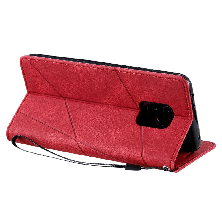 For Xiaomi Redmi 10X Pro 5G / 10X 5G Skin Feel Splicing Horizontal Flip Leather Case with Holder & Card Slots & Wallet & Photo Frame