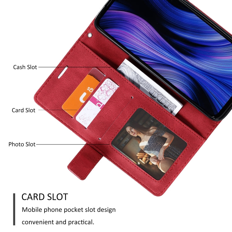For Xiaomi Redmi 10X Pro 5G / 10X 5G Skin Feel Splicing Horizontal Flip Leather Case with Holder & Card Slots & Wallet & Photo Frame