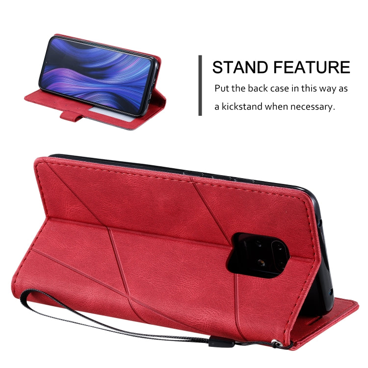 For Xiaomi Redmi 10X Pro 5G / 10X 5G Skin Feel Splicing Horizontal Flip Leather Case with Holder & Card Slots & Wallet & Photo Frame