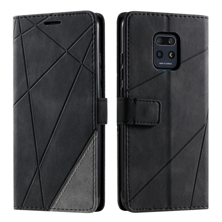 For Xiaomi Redmi 10X Pro 5G / 10X 5G Skin Feel Splicing Horizontal Flip Leather Case with Holder & Card Slots & Wallet & Photo Frame