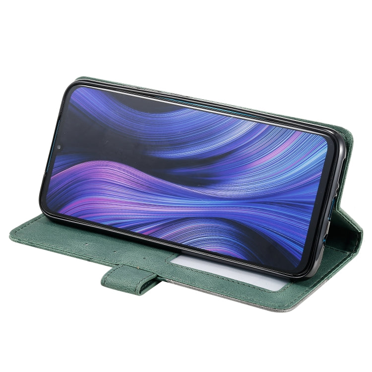 For Xiaomi Redmi 10X Pro 5G / 10X 5G Skin Feel Splicing Horizontal Flip Leather Case with Holder & Card Slots & Wallet & Photo Frame