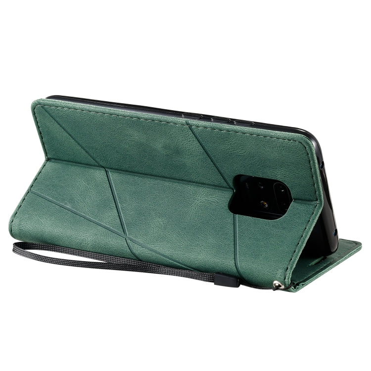 For Xiaomi Redmi 10X Pro 5G / 10X 5G Skin Feel Splicing Horizontal Flip Leather Case with Holder & Card Slots & Wallet & Photo Frame