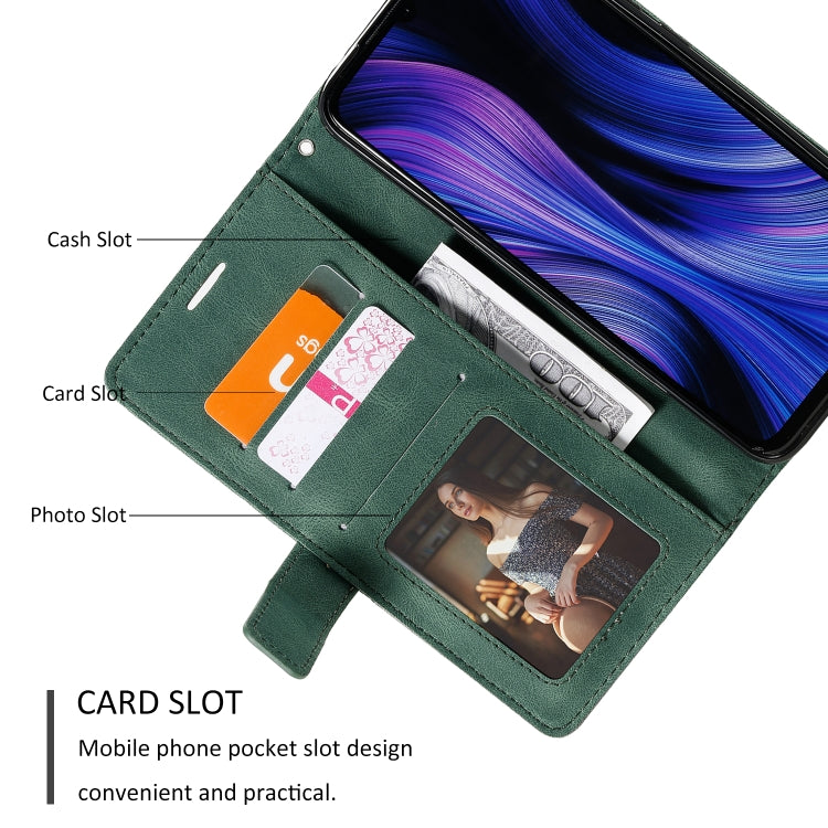 For Xiaomi Redmi 10X Pro 5G / 10X 5G Skin Feel Splicing Horizontal Flip Leather Case with Holder & Card Slots & Wallet & Photo Frame