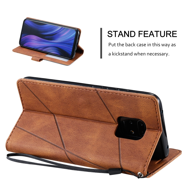 For Xiaomi Redmi 10X Pro 5G / 10X 5G Skin Feel Splicing Horizontal Flip Leather Case with Holder & Card Slots & Wallet & Photo Frame