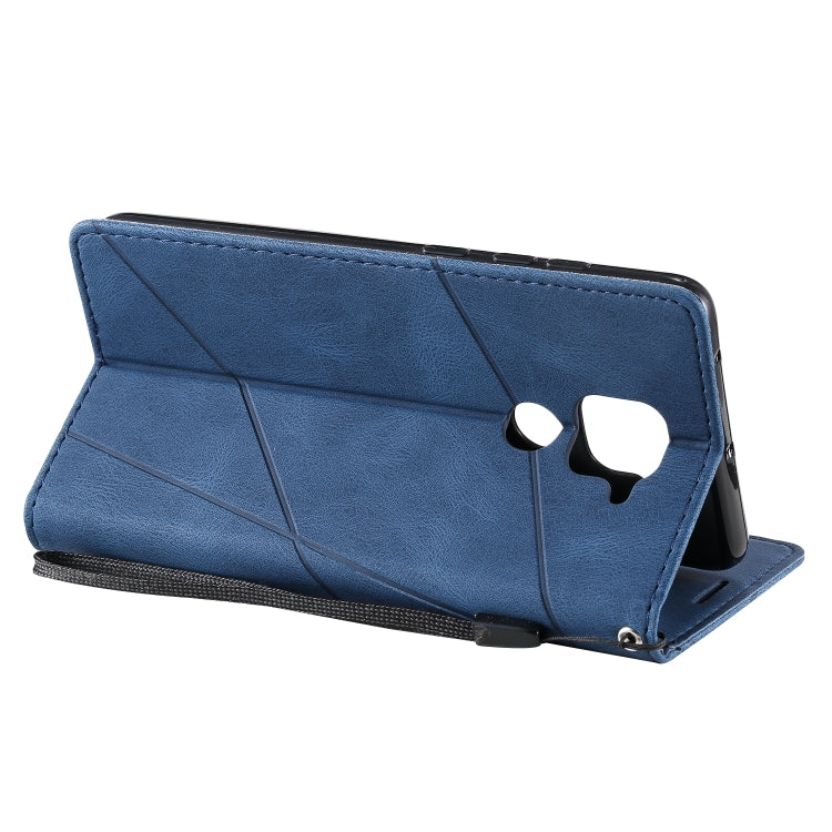 For Xiaomi Redmi Note 9 Skin Feel Splicing Horizontal Flip Leather Case with Holder & Card Slots & Wallet & Photo Frame