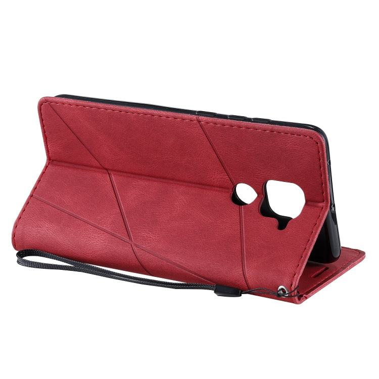 For Xiaomi Redmi Note 9 Skin Feel Splicing Horizontal Flip Leather Case with Holder & Card Slots & Wallet & Photo Frame